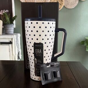 BrüMate Era 30 oz in White Polka Dots! New! Limited Edition!